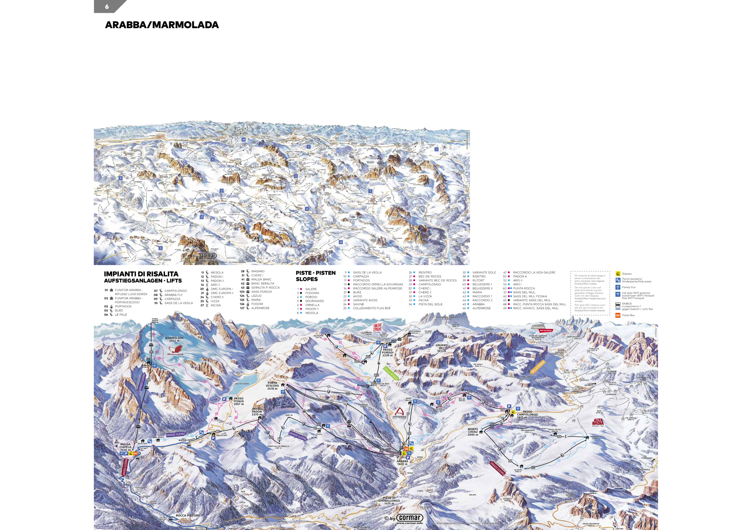 Marmolada Map