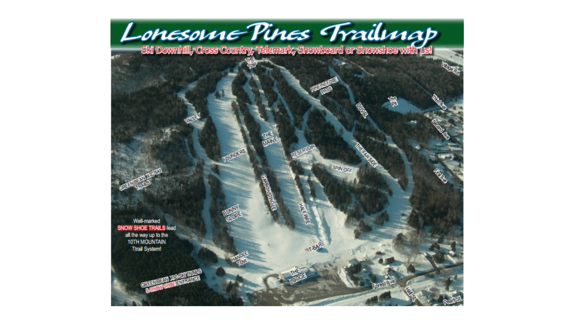 Lonesome Pine Trails Ski Map Lonesome Pine Trails Ski Map