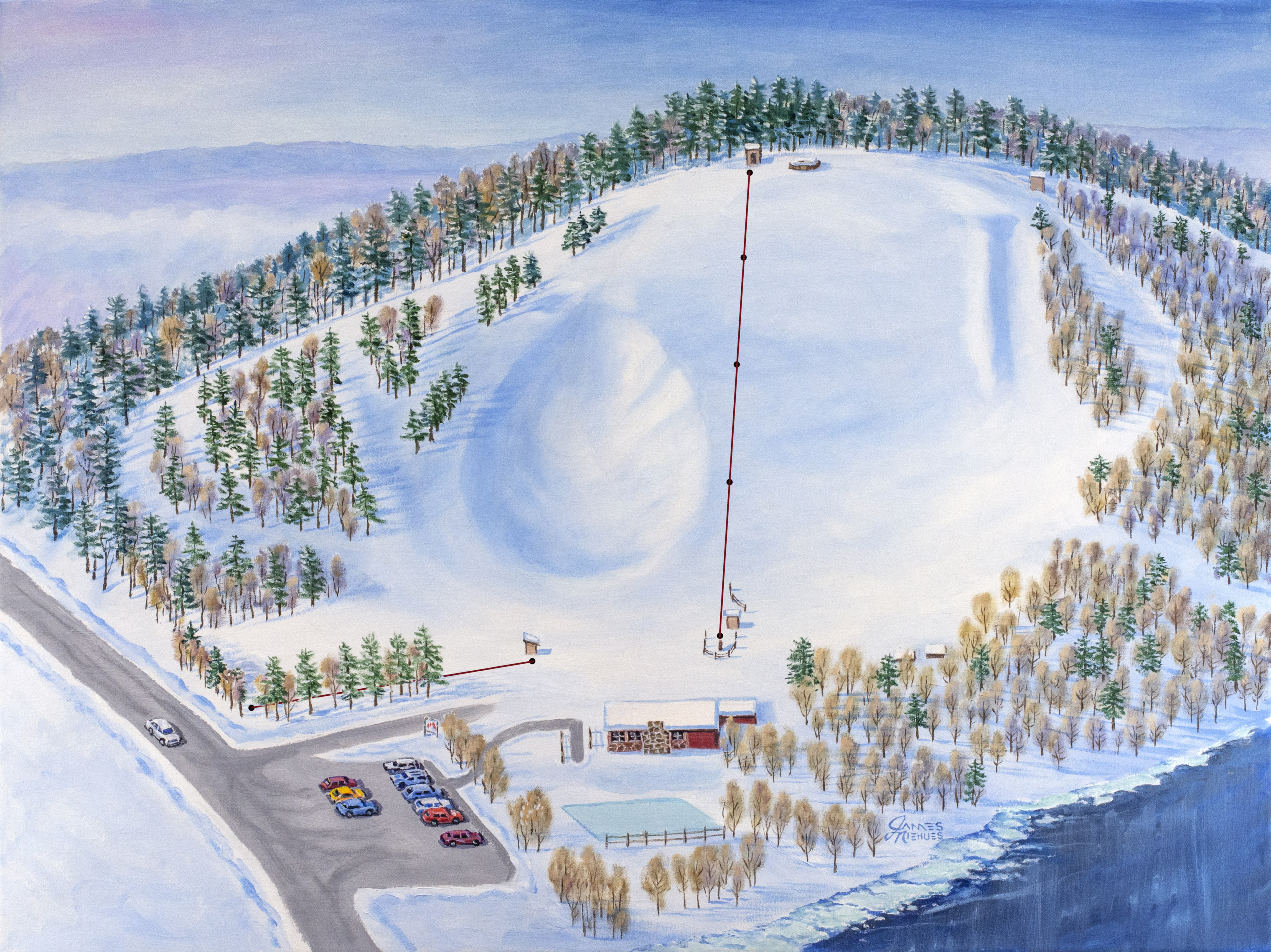 Pinnacle Ski Map Pinnacle Ski Map
