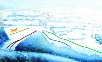 Ovifat Ski Map