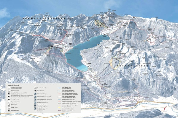 Achensee Ski Map