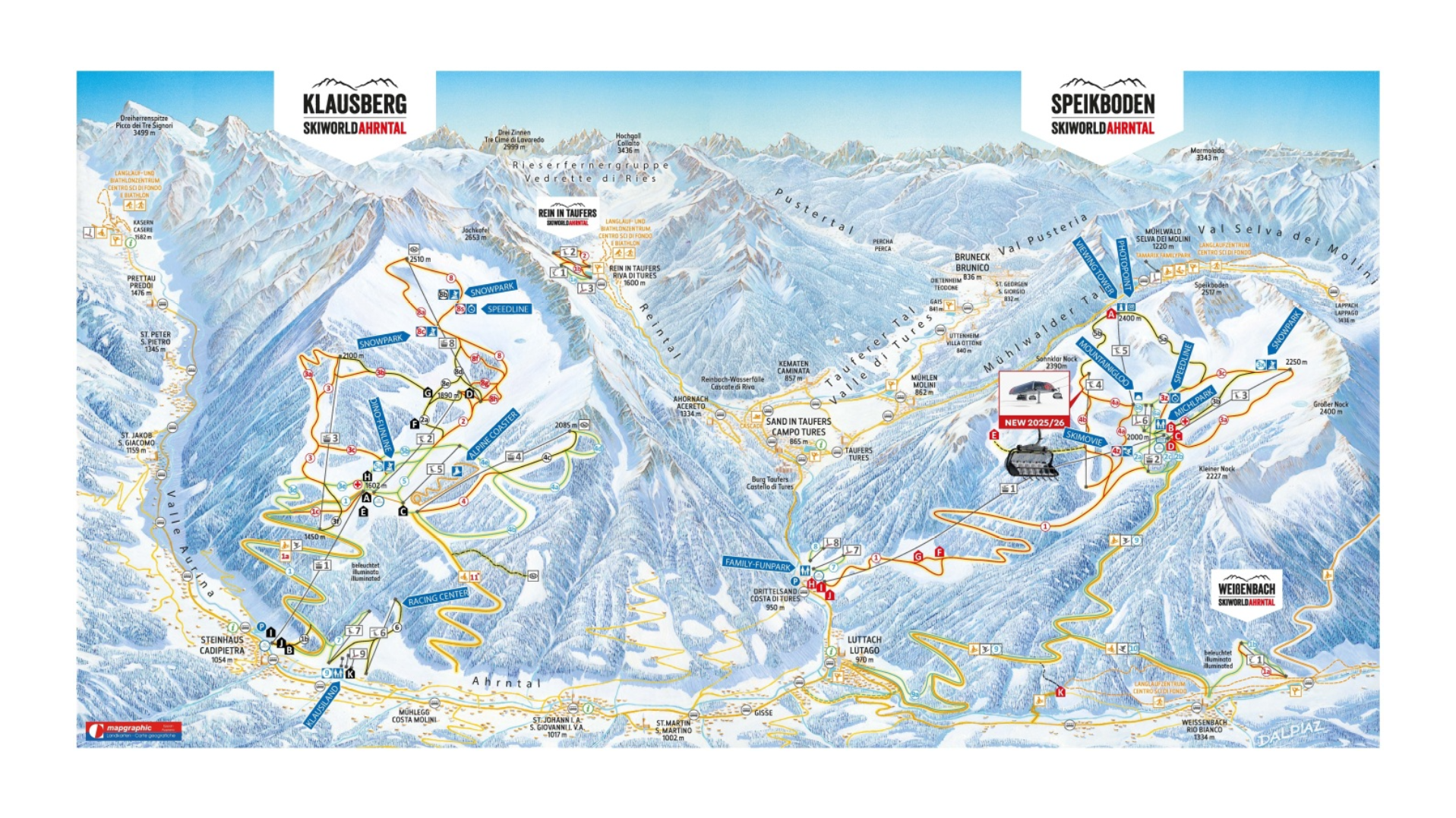 Klausberg Ski Map