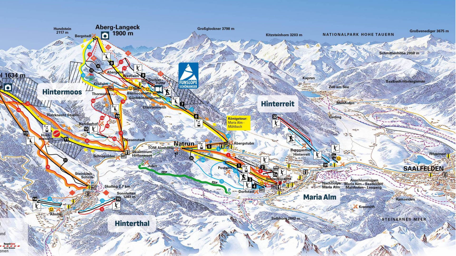Maria Alm Ski Area