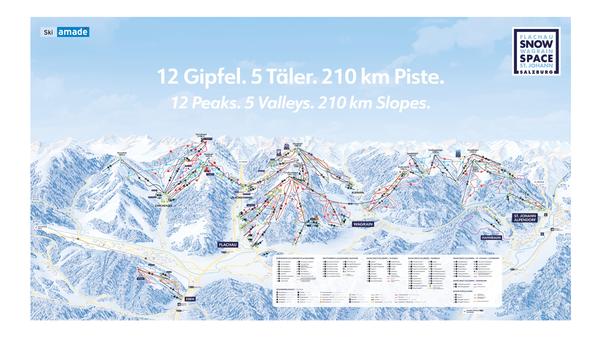Alpendorf Ski Map